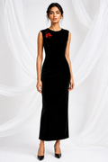 Sheath Gown I Noir I vnelle